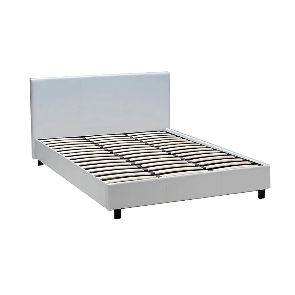 Lit ATLANTA 160x200 + 1 sommier / Blanc>Weber Industries Outlet