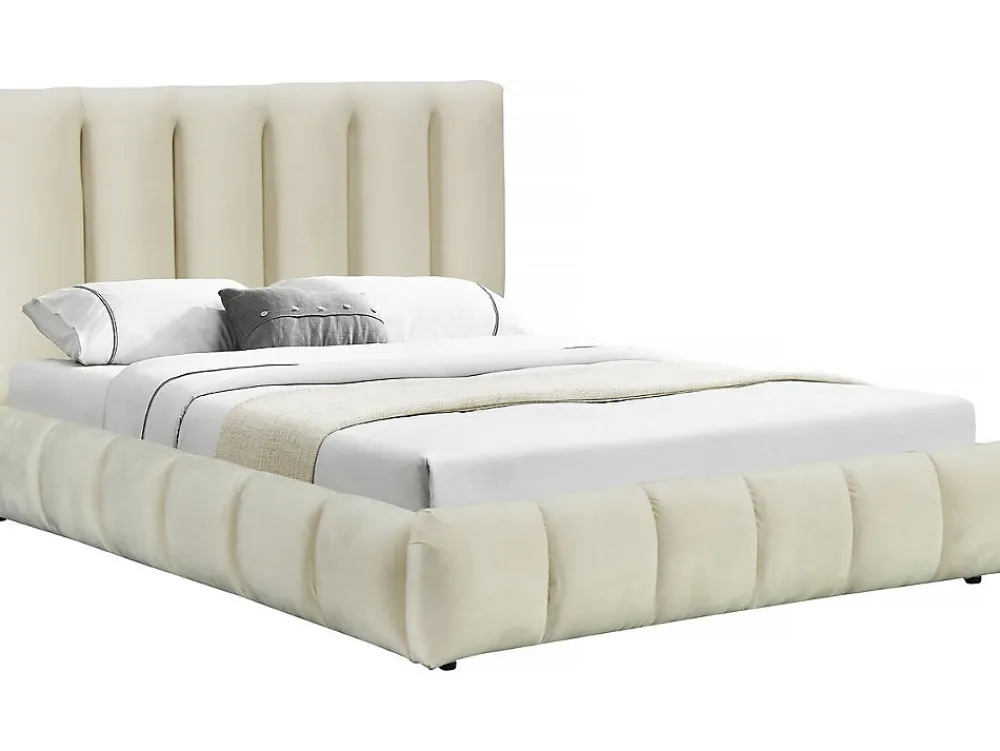 Lit avec coffre "Annie" 180 x 200 cm Beige>Palozi Home Online