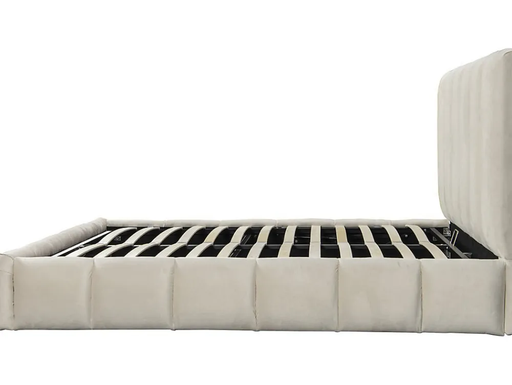 Lit avec coffre "Annie" 180 x 200 cm Beige>Palozi Home Online