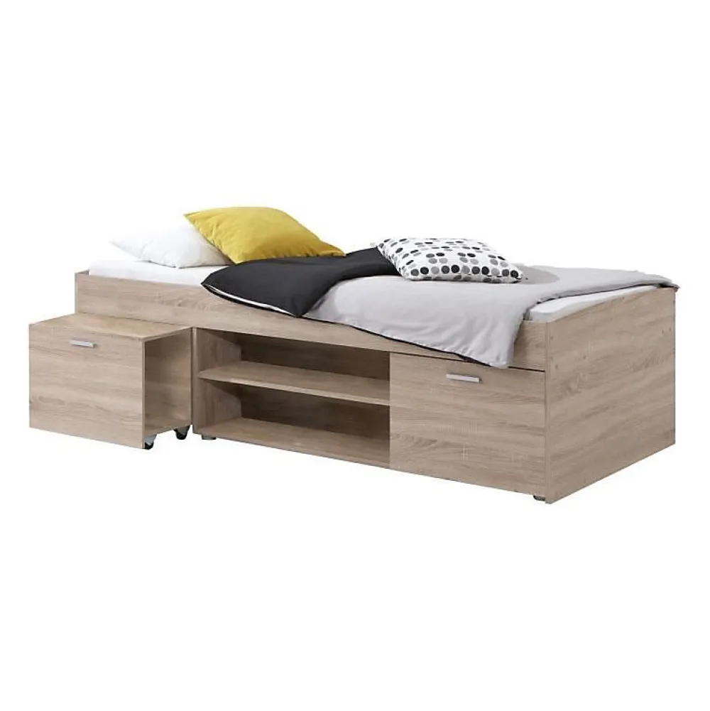 Lit avec rangements Carlo 90x200>Calicosy Clearance