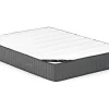 Vente-unique Lit avec tiroirs 180 x 200 cm - Tissu velours - Beige + Matelas - LEOPOLD* Lit Avec Rangement