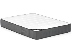 Vente-unique Lit avec tiroirs 160 x 200 cm - Tissu velours bleu + Matelas - LEOPOLD* Lit Avec Rangement