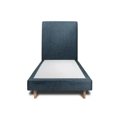Sommeil De Plomb Lit avec tête de lit bouclette et sommier tapissier - Lit en bois massif* Lit Simple