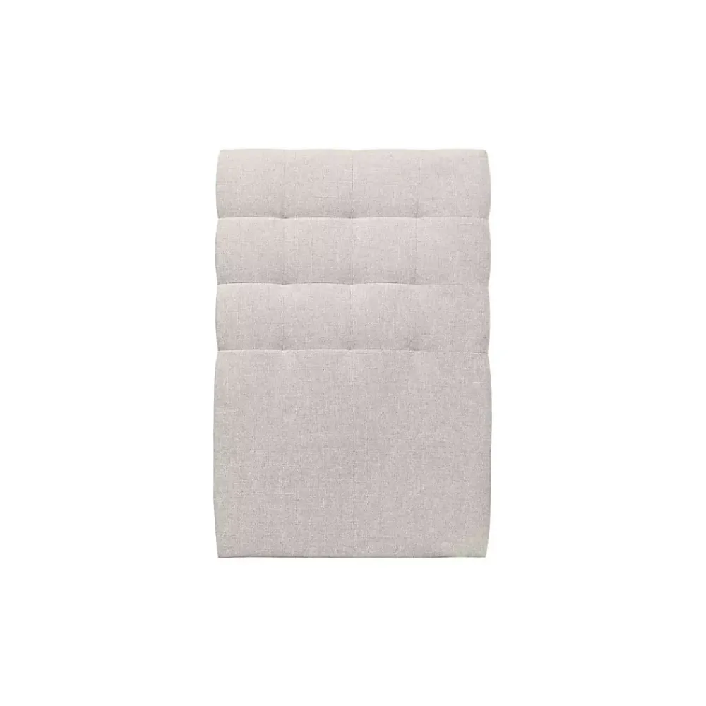 Sommeil De Plomb Lit avec tête de lit capitonnée tissu et sommier tapissier - Lit en bois massif* Lit Simple