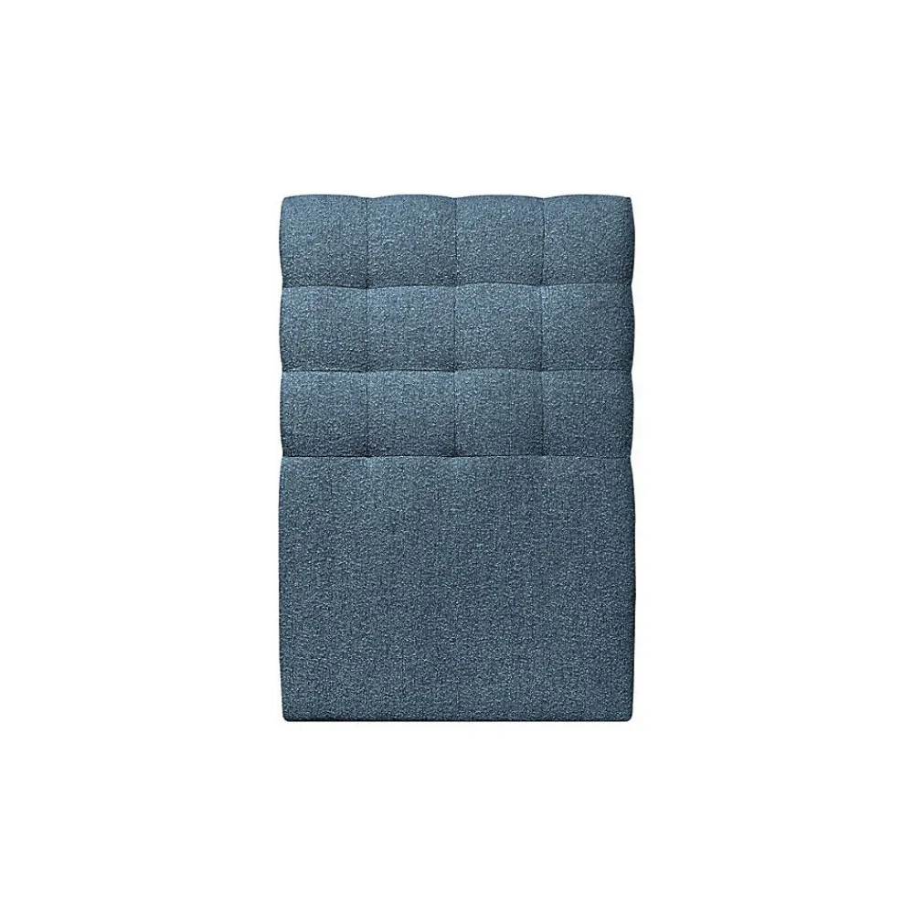Lit avec tête de lit capitonnée et sommier tapissier - Lit en bois massif>Sommeil De Plomb Hot