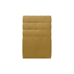 Lit avec tête de lit capitonnée tissu et sommier tapissier - Lit en bois massif><noscript><img width=
