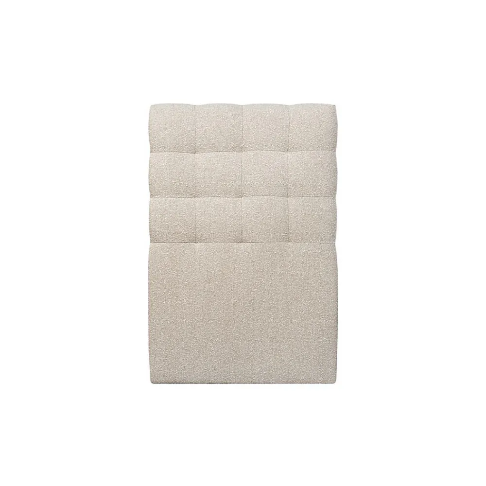 Lit avec tête de lit capitonnée et sommier tapissier - Lit en bois massif>Sommeil De Plomb New