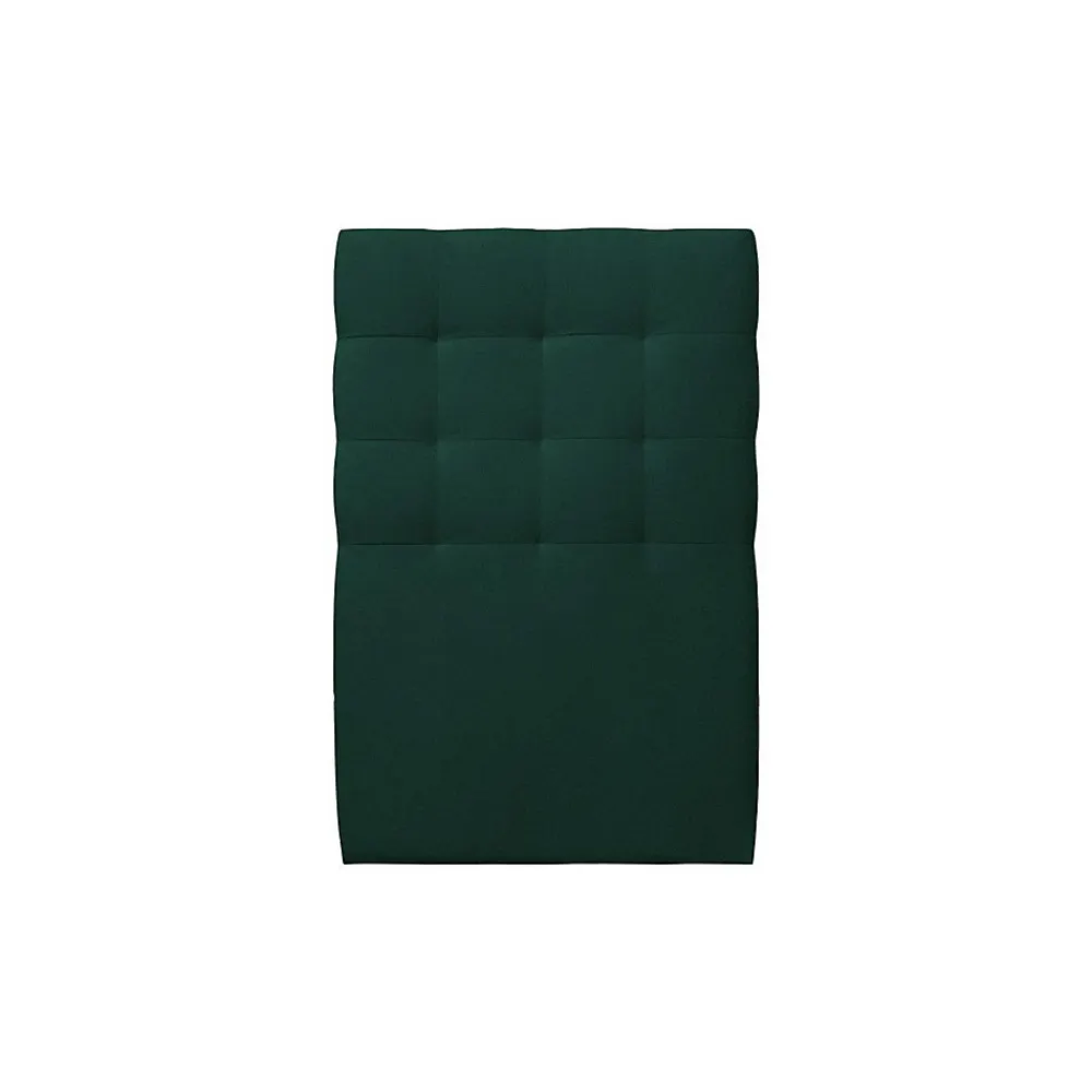 Lit avec tête de lit capitonnée velours et sommier kit - Lit en bois massif>Sommeil De Plomb Hot