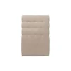 Sommeil De Plomb Lit avec tête de lit capitonnée tissu et sommier tapissier - Lit en bois massif* Lit Simple
