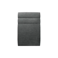 Lit avec tête de lit lignes tissu et sommier kit - Lit en bois massif><noscript><img width=