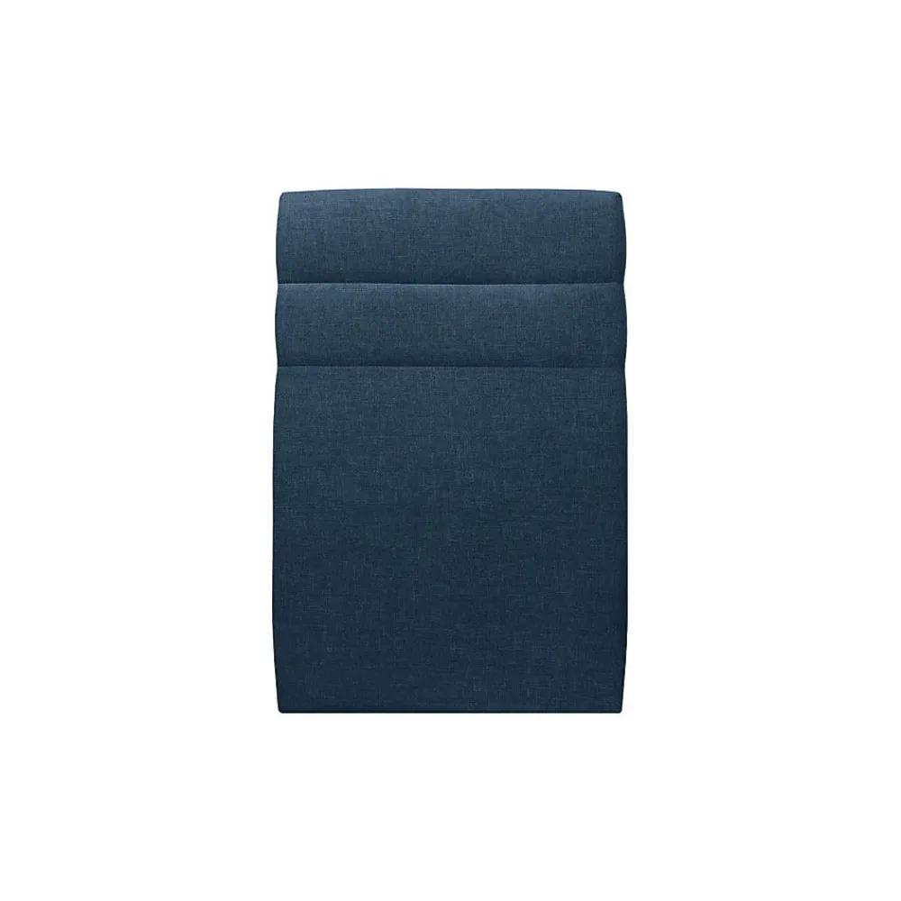 Lit avec tête de lit lignes tissu et sommier tapissier - Lit en bois massif>Sommeil De Plomb Online