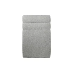 Sommeil De Plomb Lit avec tête de lit lignes bouclette et sommier kit - Lit en bois massif* Lit Simple