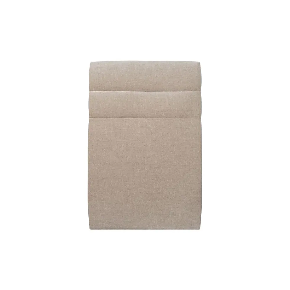Sommeil De Plomb Lit avec tête de lit lignes tissu et sommier tapissier - Lit en bois massif* Lit Simple