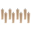 Sommeil De Plomb Lit avec tête de lit lignes velours et sommier tapissier - Lit en bois massif* Lit Double