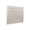 Sommeil De Plomb Lit avec tête de lit lignes bouclette et sommier tapissier - Lit en bois massif* Lit Double
