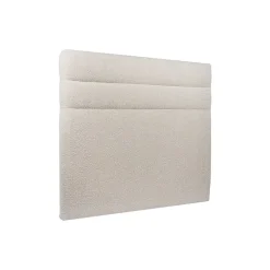 Sommeil De Plomb Lit avec tête de lit lignes bouclette et sommier tapissier - Lit en bois massif* Lit Double