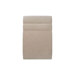 Sommeil De Plomb Lit avec tête de lit lignes tissu et sommier kit - Lit en bois massif* Lit Simple