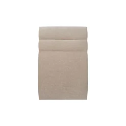 Lit avec tête de lit lignes tissu et sommier kit - Lit en bois massif><noscript><img width=
