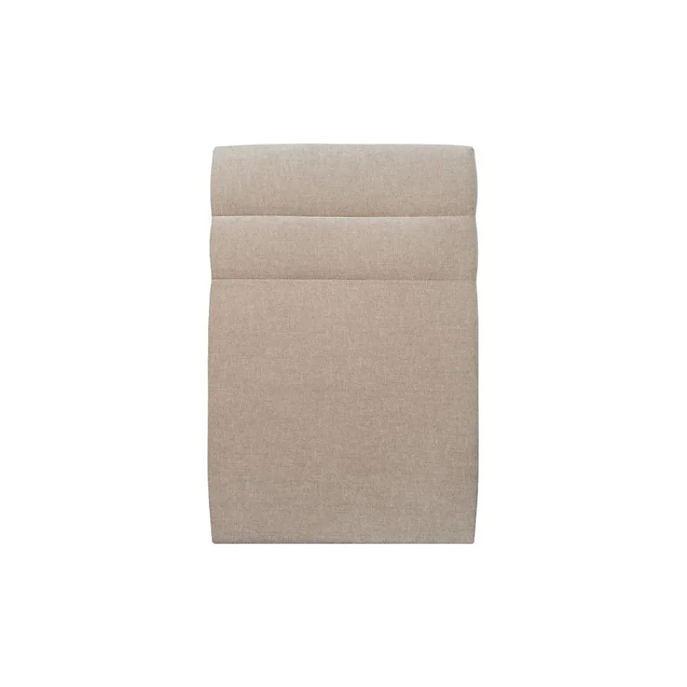 Lit avec tête de lit lignes tissu et sommier kit - Lit en bois massif>Sommeil De Plomb