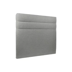 Sommeil De Plomb Lit avec tête de lit lignes bouclette et sommier kit - Lit en bois massif* Lit Simple