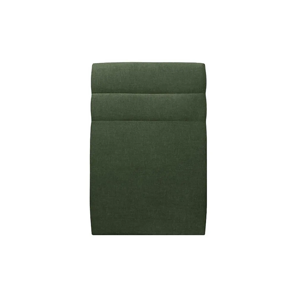 Lit avec tête de lit lignes tissu et sommier tapissier - Lit en bois massif>Sommeil De Plomb Online