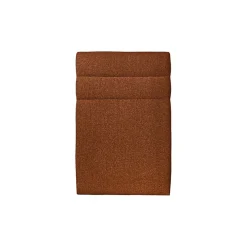 Lit avec tête de lit lignes bouclette et sommier tapissier - Lit en bois massif><noscript><img width=