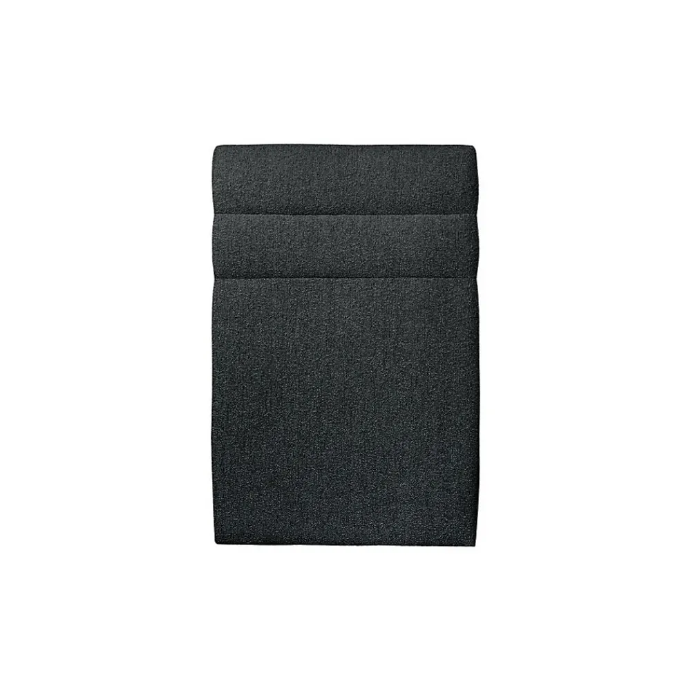 Sommeil De Plomb Lit avec tête de lit lignes bouclette et sommier tapissier - Lit en bois massif* Lit Simple