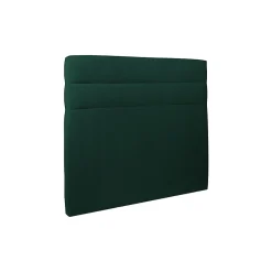 Sommeil De Plomb Lit avec tête de lit lignes velours et sommier kit - Lit en bois massif* Lit Simple