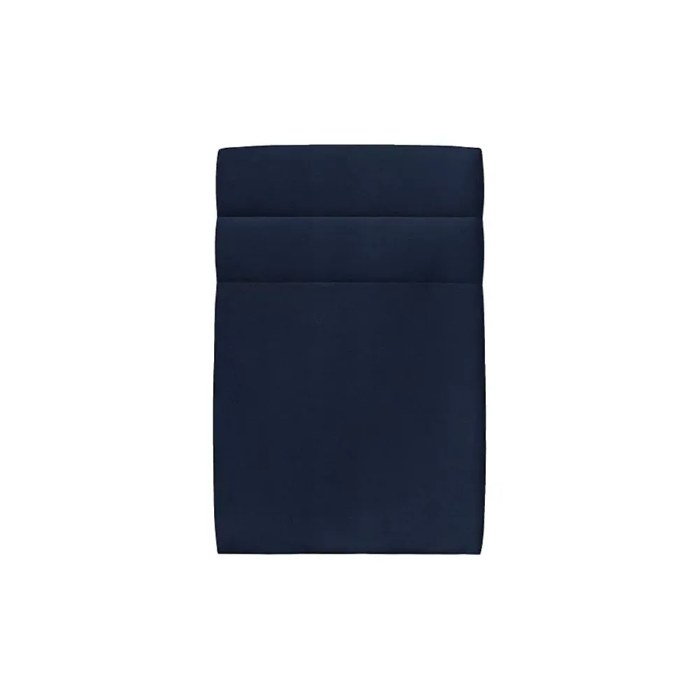 Sommeil De Plomb Lit avec tête de lit lignes velours et sommier tapissier - Lit en bois massif* Lit Simple