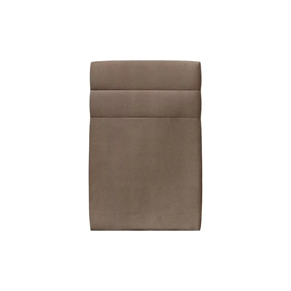 Sommeil De Plomb Lit avec tête de lit lignes velours et sommier kit - Lit en bois massif* Lit Simple