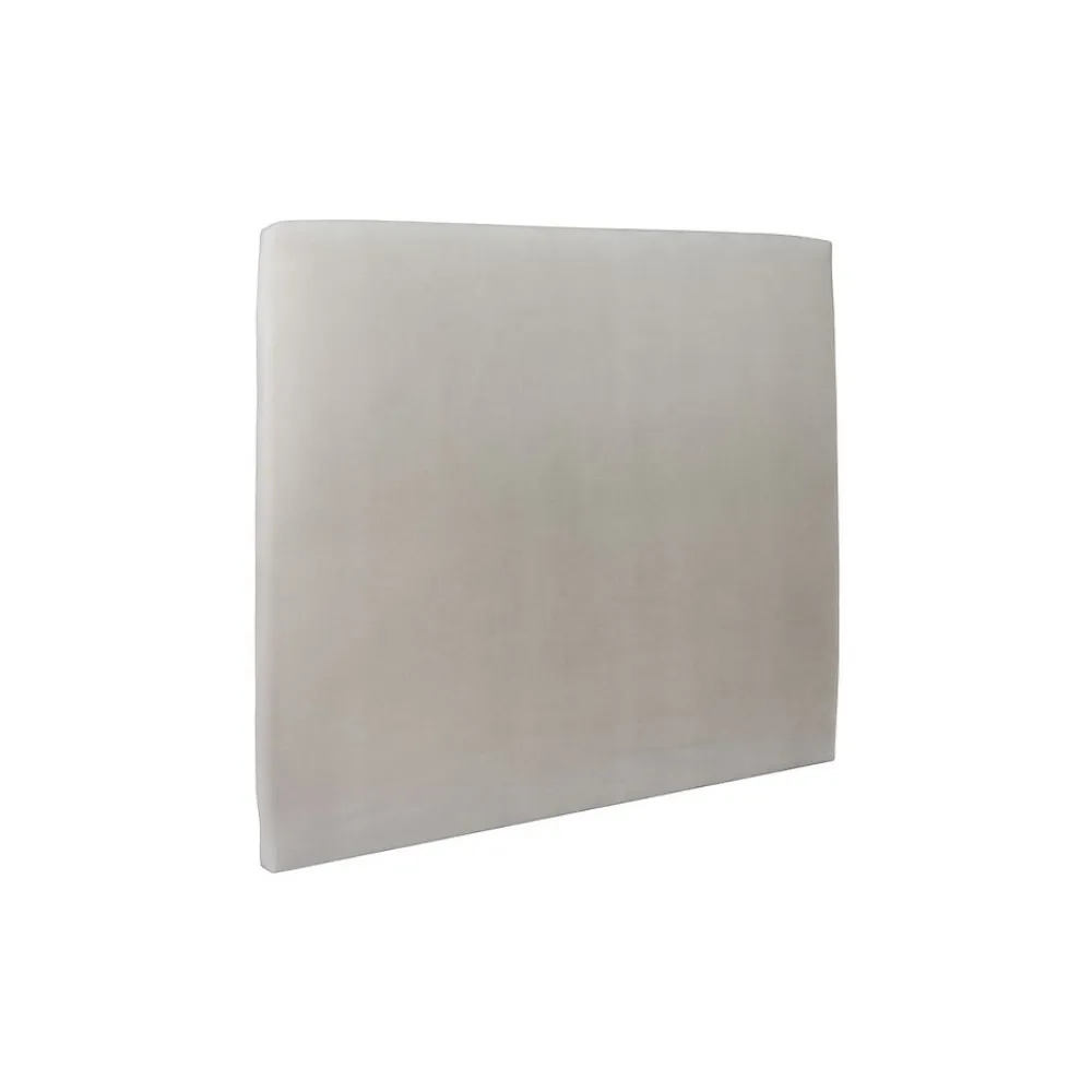 Lit avec tête de lit tapissier velours et sommier kit - Lit en bois massif>Sommeil De Plomb Outlet