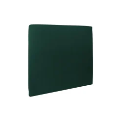 Sommeil De Plomb Lit avec tête de lit tapissier velours et sommier tapissier - Lit en bois massif* Lit Simple