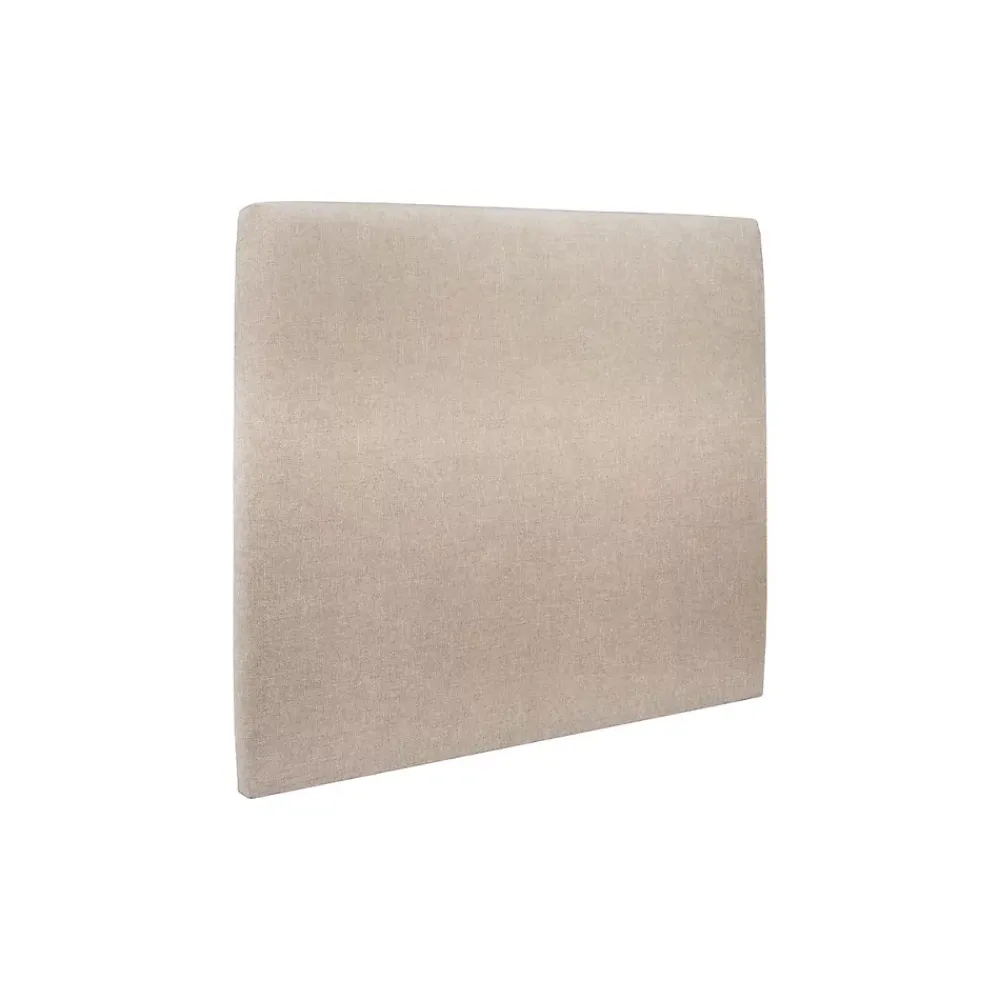 Sommeil De Plomb Lit avec tête de lit tapissier tissu et sommier kit - Lit en bois massif* Lit Double