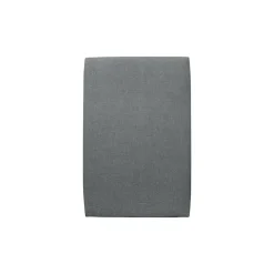 Lit avec tête de lit tapissier tissu et sommier tapissier - Lit en bois massif><noscript><img width=