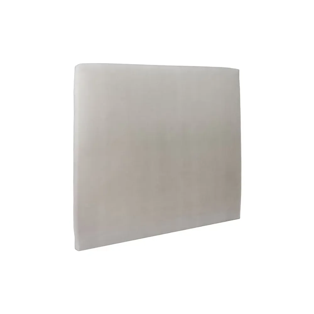 Sommeil De Plomb Lit avec tête de lit tapissier velours et sommier tapissier - Lit en bois massif* Lit Double
