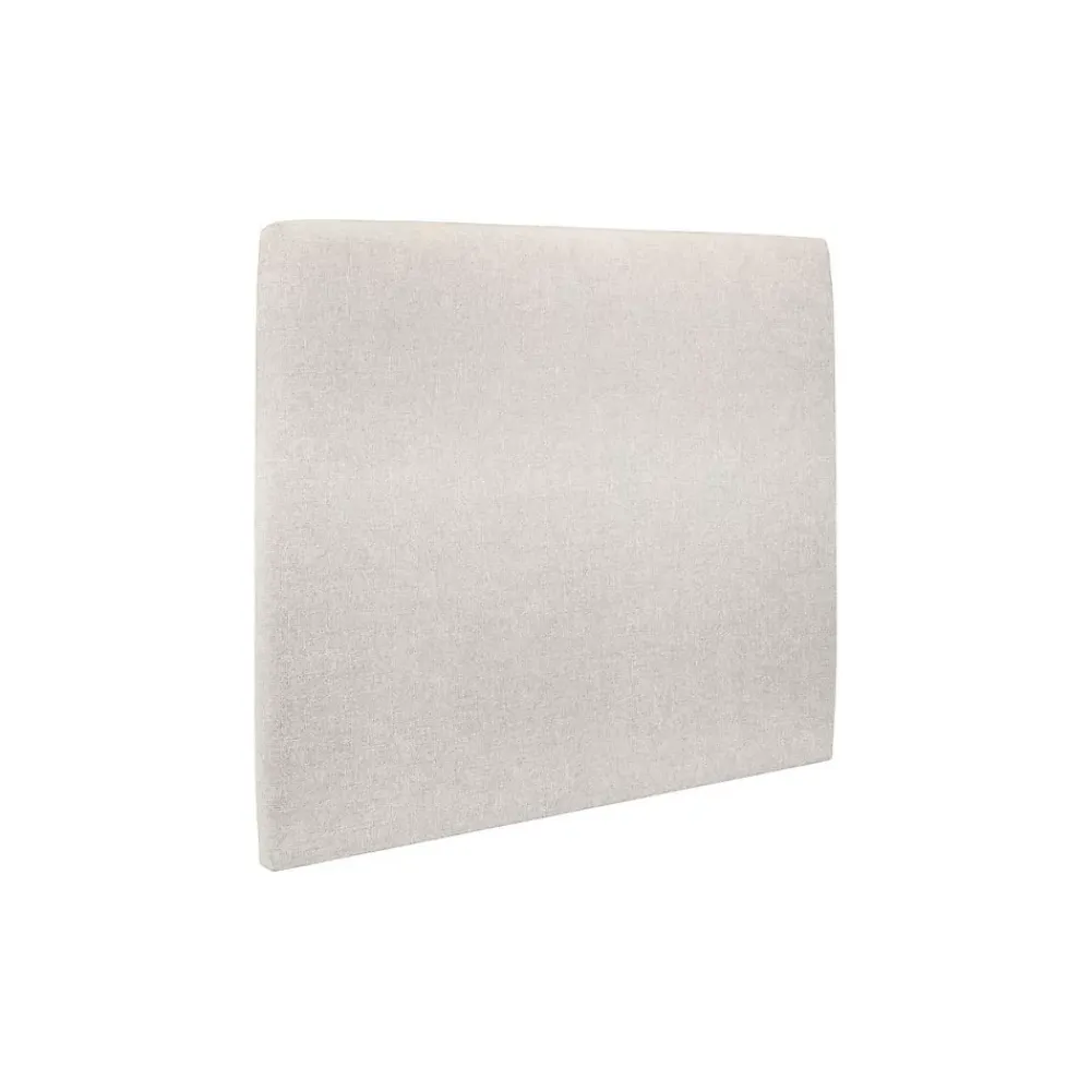 Sommeil De Plomb Lit avec tête de lit tapissier tissu et sommier tapissier - Lit en bois massif* Lit Double