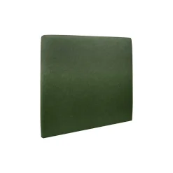 Lit avec tête de lit tapissier tissu et sommier tapissier - Lit en bois massif><noscript><img width=