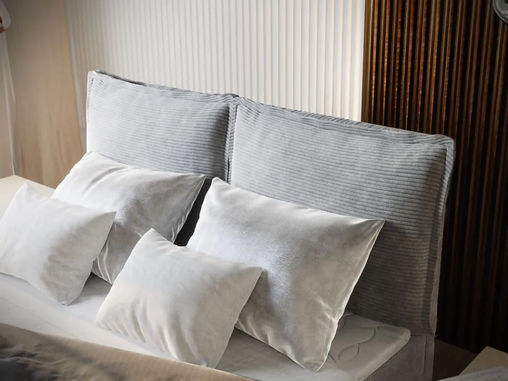 Lit Boxspring MONTA 180X200 CM LINCOLN 03, Crème, Lit avec matelas et rangement>Masseno Sale