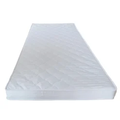 Weber Industries Lit cabane MIKA 90x190 + sommier + matelas IRIS / Naturel*Enfant Lit Enfant
