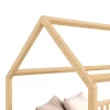 Idimex Lit cabane NINA 90 x 190 cm, en pin massif finition naturelle*Enfant Lit Enfant
