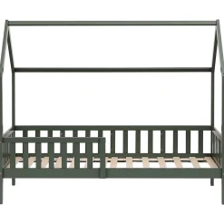 Happy Garden Lit cabane pour enfant 190x90cm vert MARCEAU -*Enfant Lit Enfant
