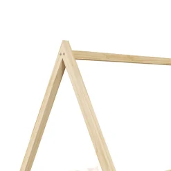 Lit cabane SILA 90 x 200 cm, en pin massif naturel><noscript><img width=