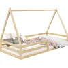Idimex Lit cabane SILA 90 x 190 cm, en pin massif naturel*Enfant Lit Enfant