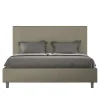 Lit coffre capitonné 160x200 Goya cappuccino simili cuir>Ityhome Outlet
