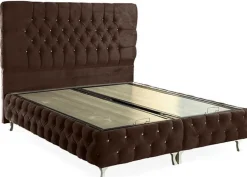 Azura Home Design LIT coffre CAPPY café 90x200cm* Lit Coffre