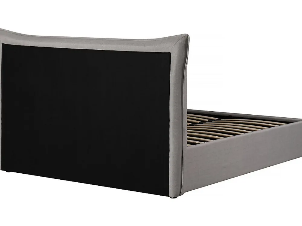 Lit coffre double "Megeve" 140 x 200 cm Gris>Palozi Home Outlet
