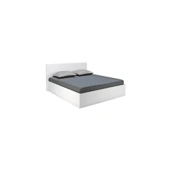 Lit coffre MADRID 140x200 + 1 sommier / Blanc>Weber Industries Discount