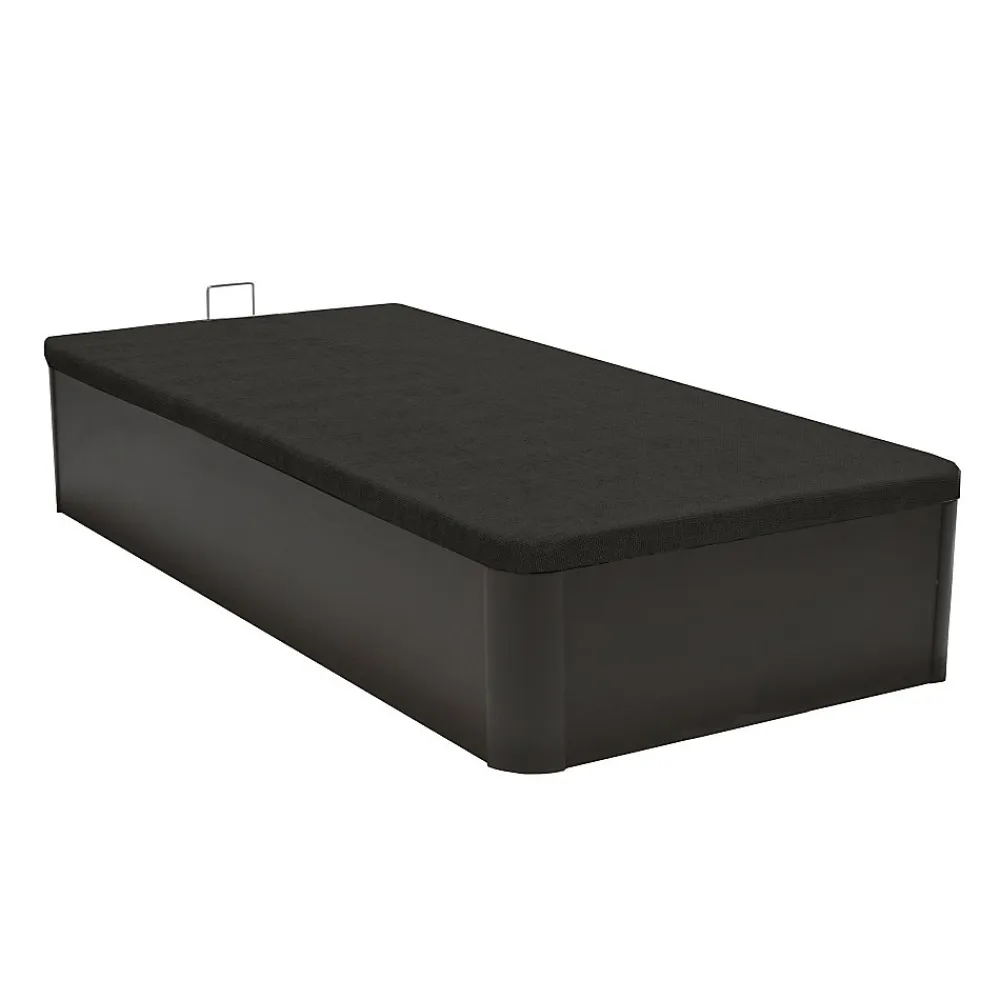 Lit coffre SPIRO 90x200 + 1 sommier / Noir>Weber Industries Sale