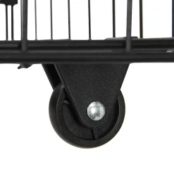 Generique Lit coffre 140x190 cm - Lit coffre hydraulique avec 2 tiroirs et sommier à lattes - Capitonné Velours - Sans Matelas - Beige* Lit Coffre