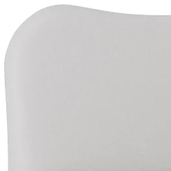 LIT COFFRE 140x190 CM COCOON+ SOMMIER / Tissu Bouclette Blanc><noscript><img width=